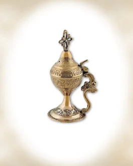 CEB-7698-18 Θυμιατό μπρούτζινο με φίλντισι